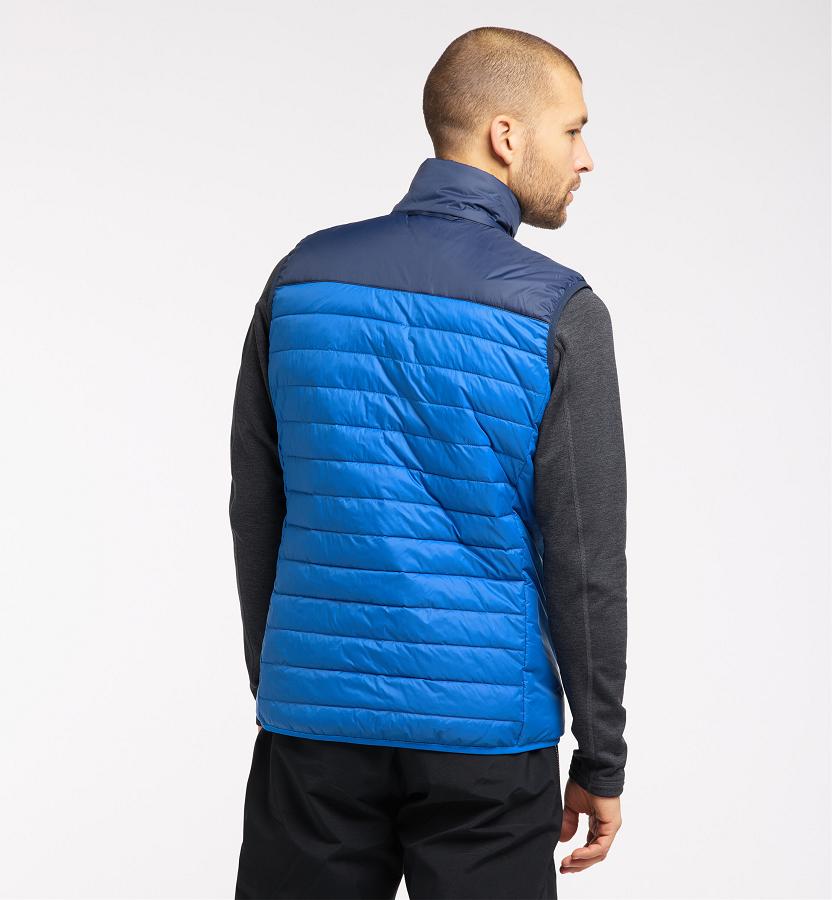 Haglöfs Mens Spire Mimic Vest Blue New Zealand 27106WBDM